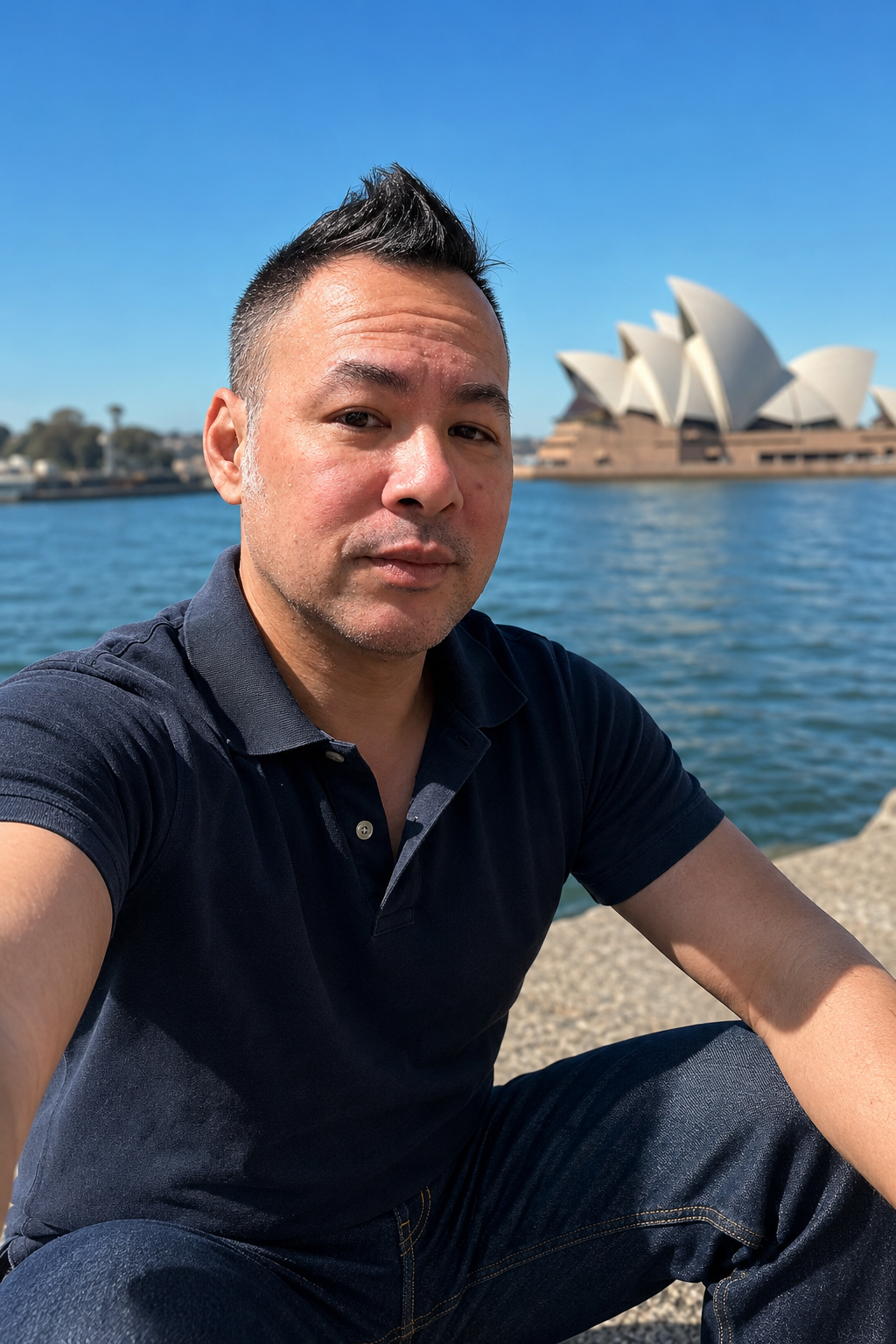 Alvin Tolentino at the Sydney Opera House
